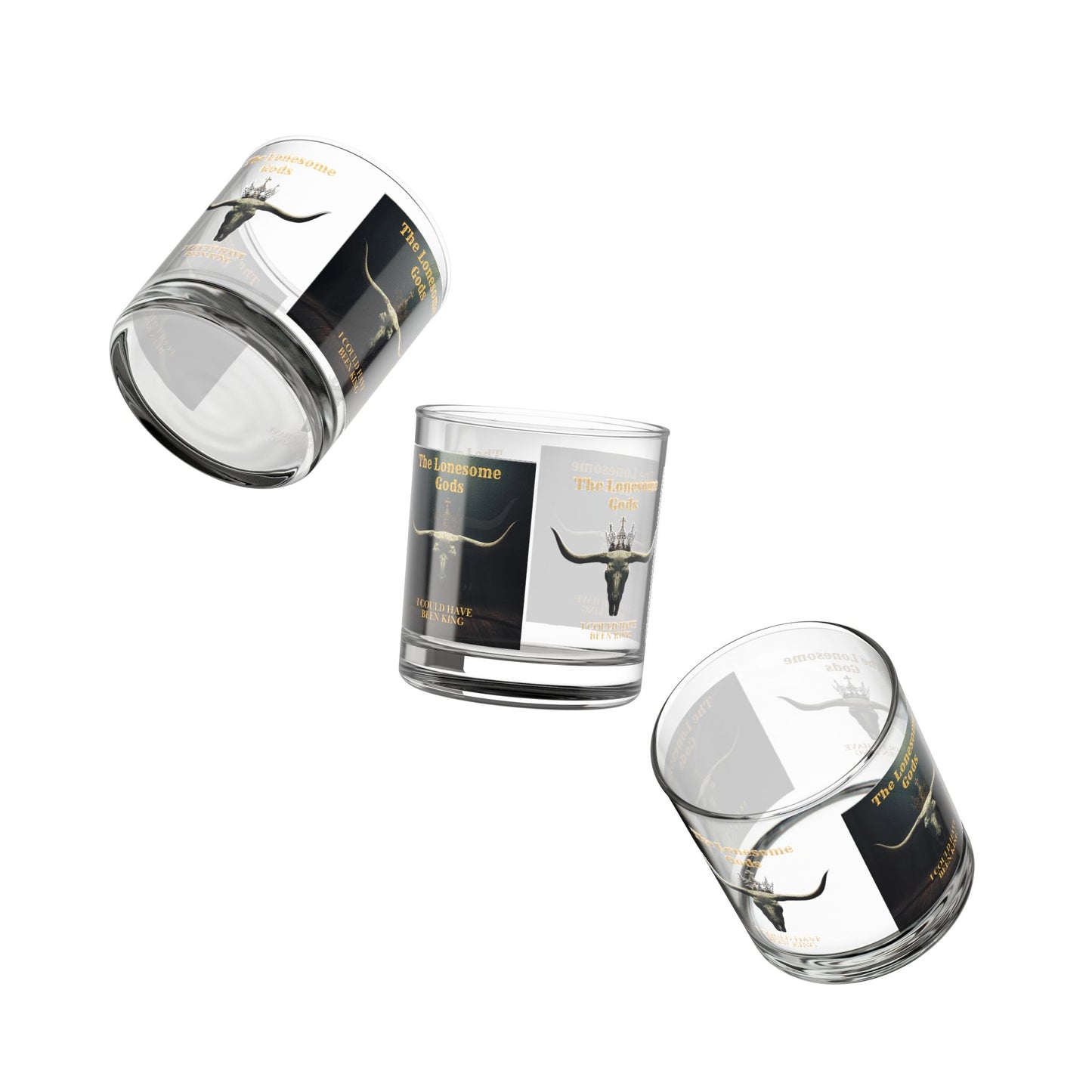 The Lonesome Gods - I Could Have Been King Whiskey Tumbler