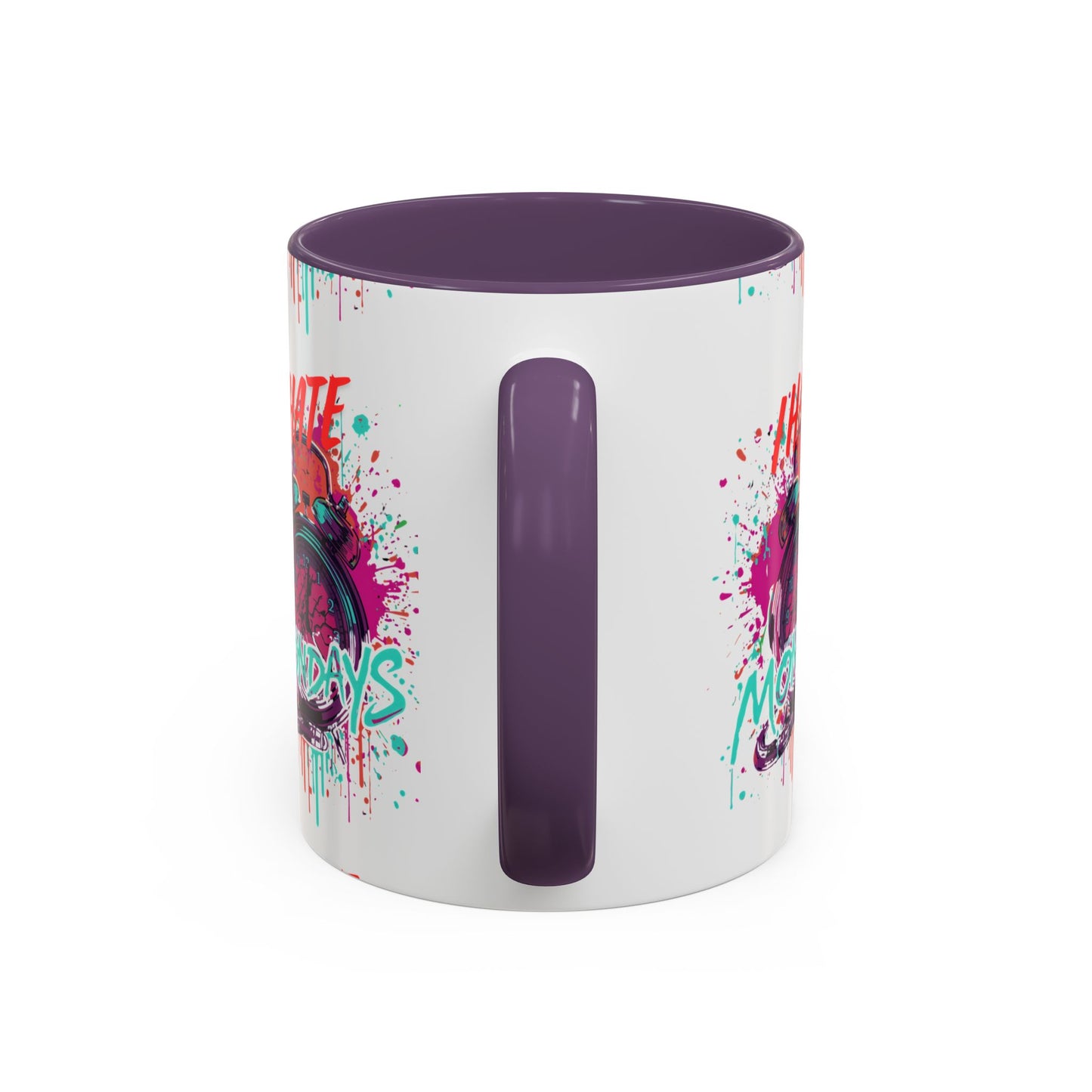 I Hate Mondays Accent Mug