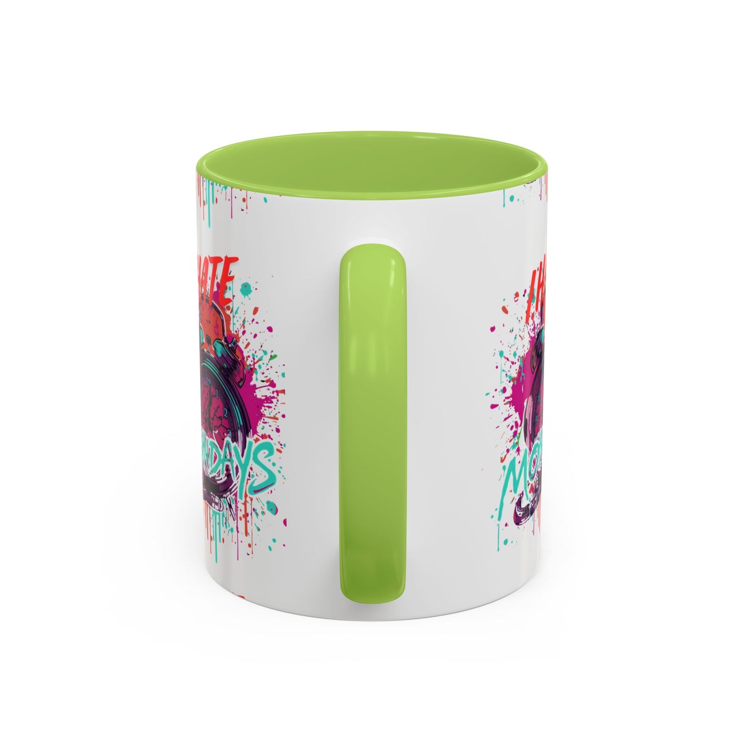 I Hate Mondays Accent Mug