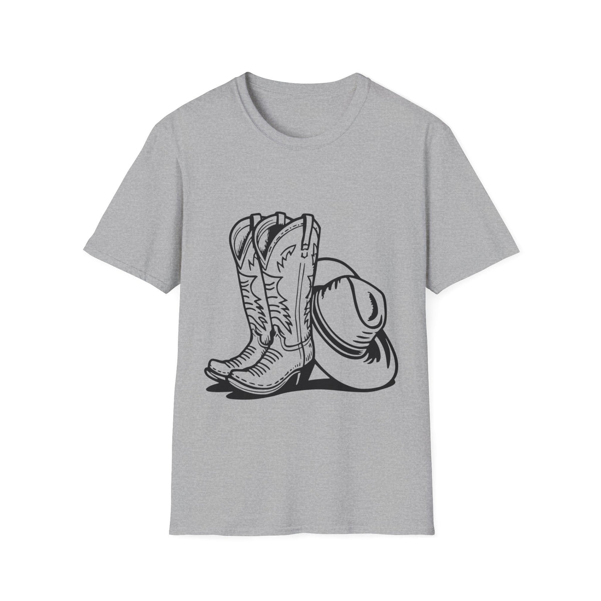 Cowboy Boots & Hat T-Shirt – Western Country Graphic Tee
