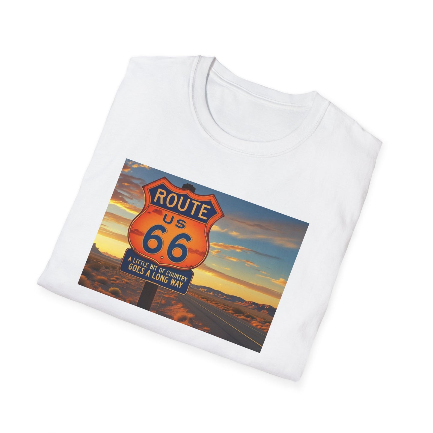 Route 66 Vintage Unisex T-Shirt | Retro Travel Tee, Road Trip Apparel, Adventure Gift, American Highway Shirt, Summer Casual Top