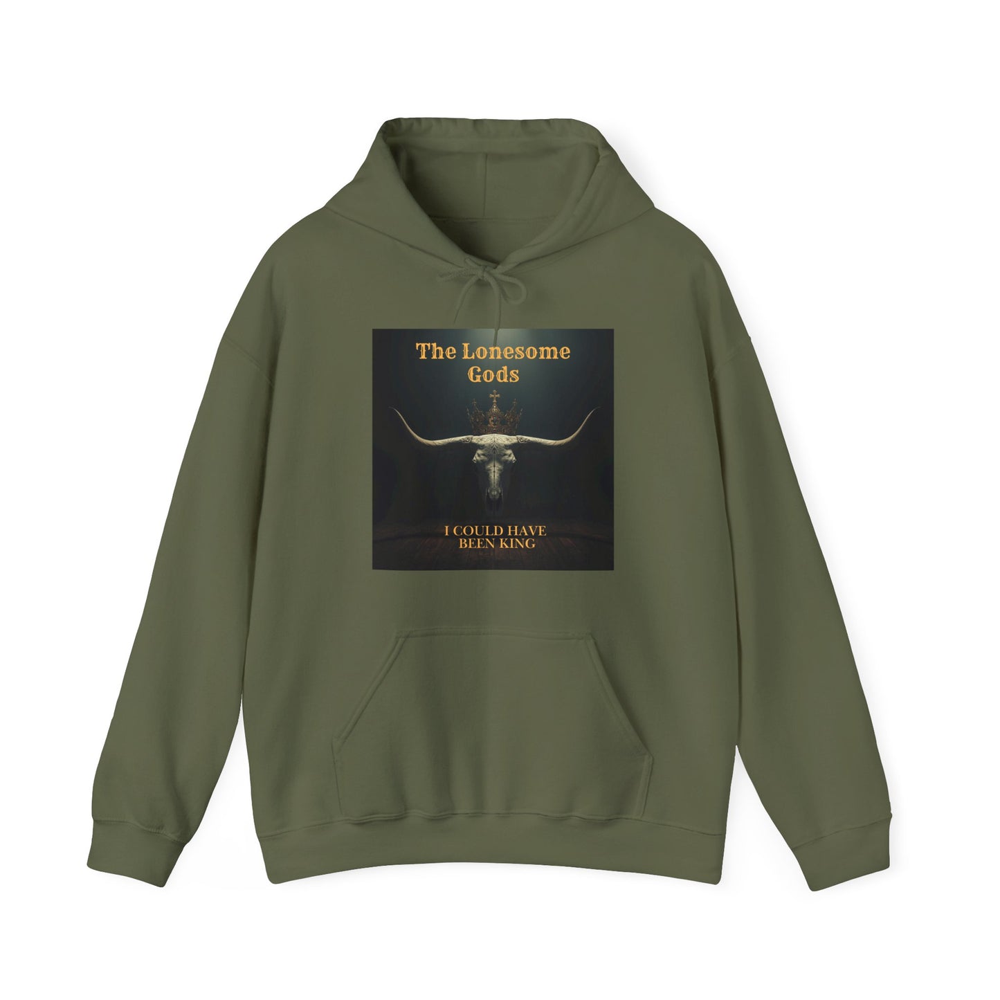 The Lonesome Gods  - I Could Have Been King Album  Cover Hoodie