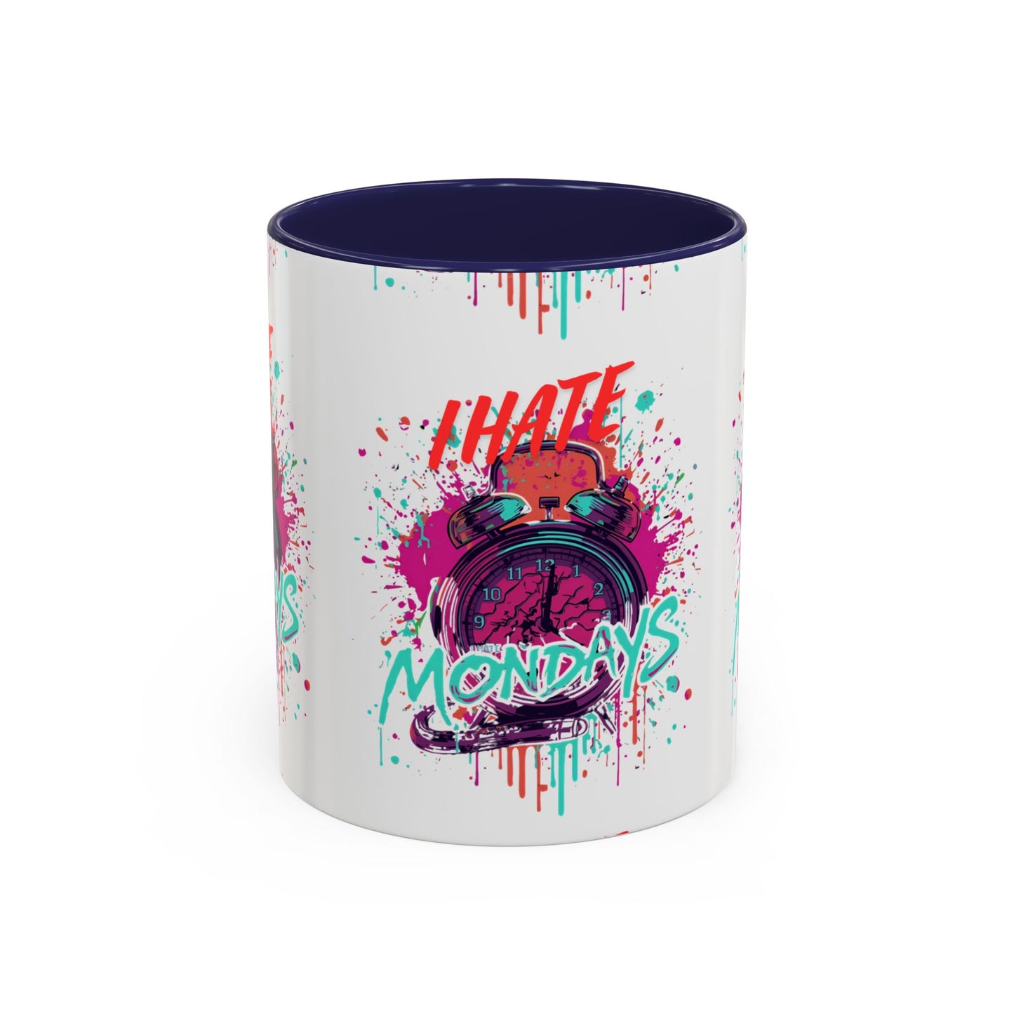 I Hate Mondays Accent Mug
