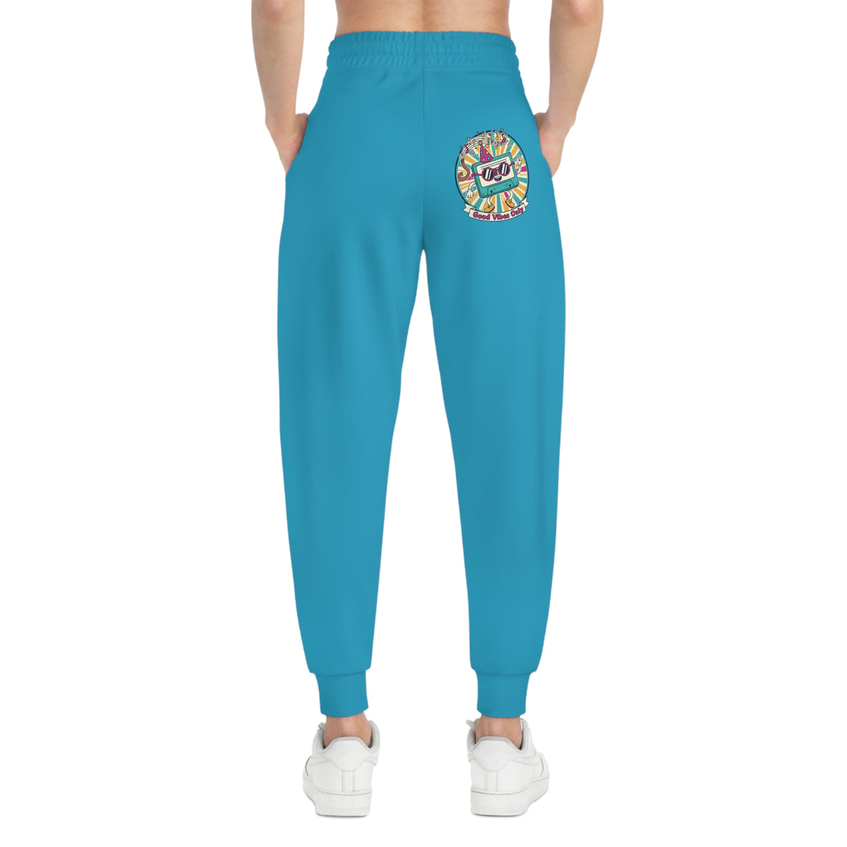 Retro Sunburst „Cool“ Sport-Jogginghose