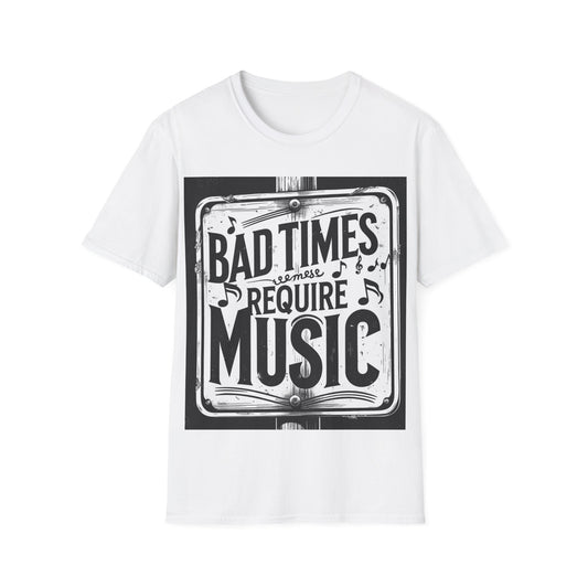 Unisex Softstyle T-Shirt, Unique Music Lover Graphic Tee, Cool Retro Concert Shirt, Vintage Band Fan Apparel, Gift for Musicians
