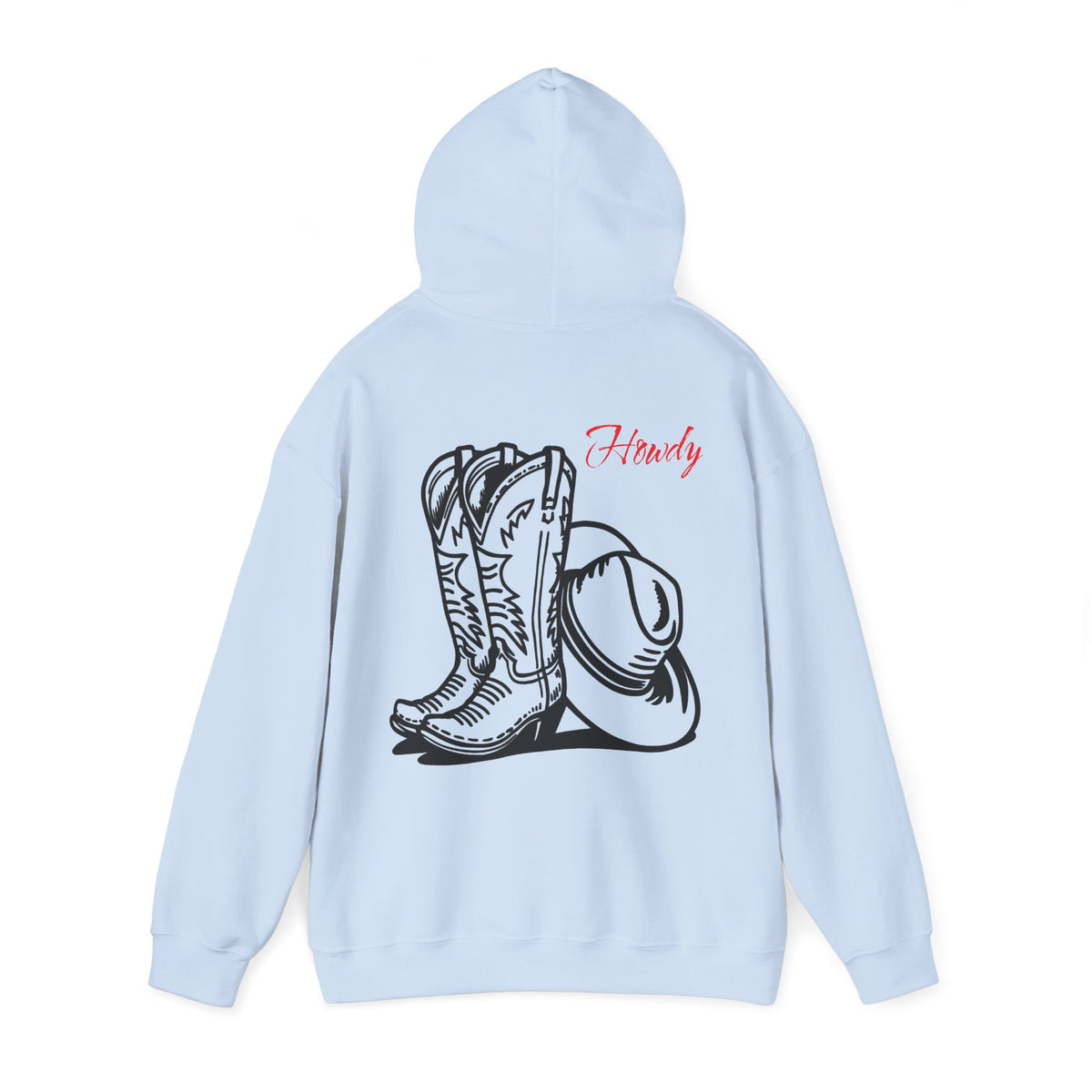 Howdy Cowgirl / Cowboy Hoodie, Western Style Sweatshirt, Country Living Bekleidung, Rodeo Geschenk, Kuscheliger Farmhouse Kapuzenpullover