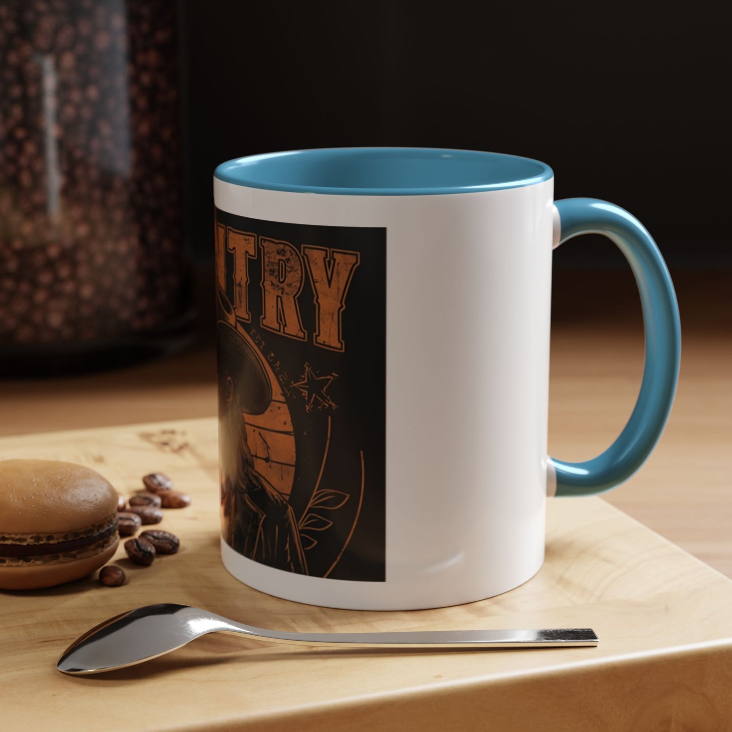 Rustic Country-Themed Accent Mug