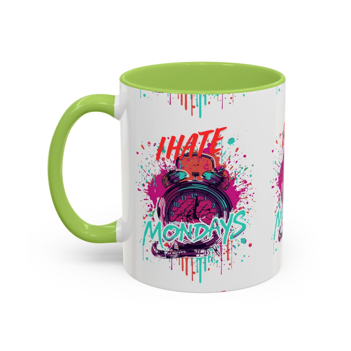 I Hate Mondays Accent Mug