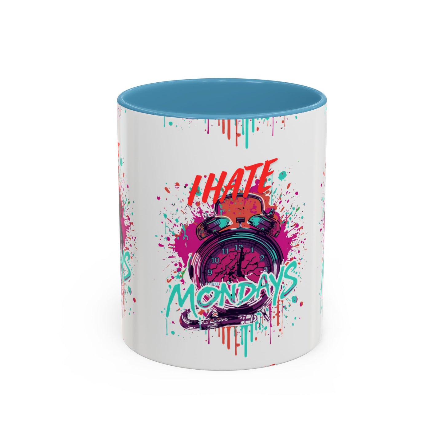 I Hate Mondays Accent Mug