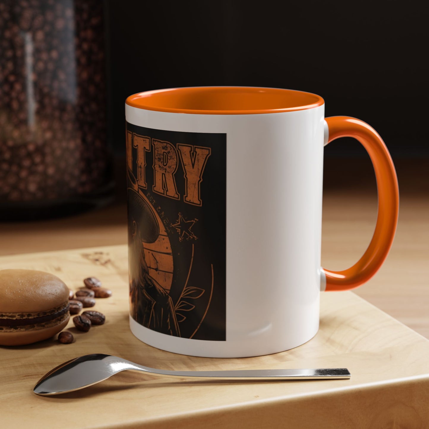 Rustic Country-Themed Accent Mug