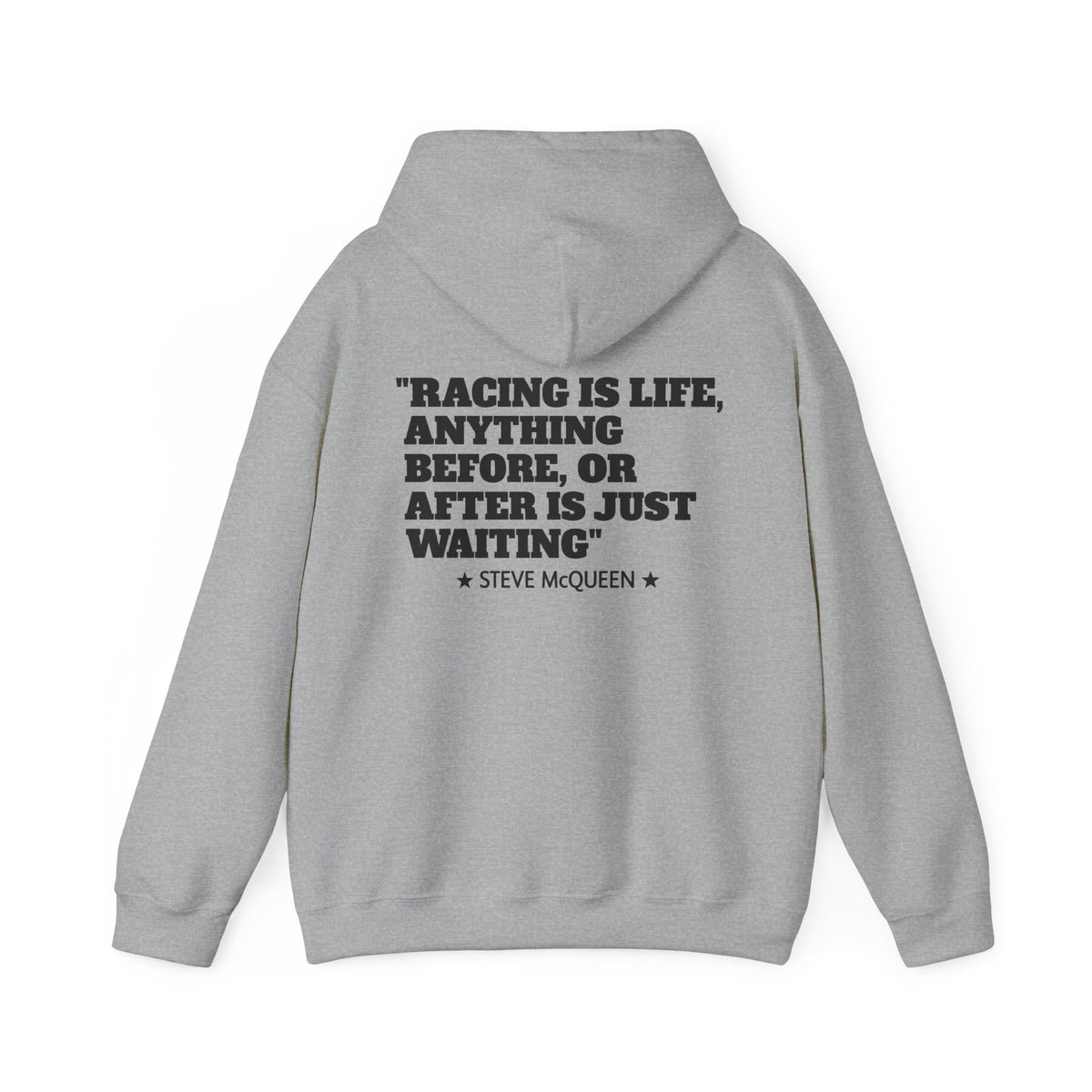 Sweat à capuche Steve McQueen Legends Mojo Moto MX – Sweat à capuche de sport automobile