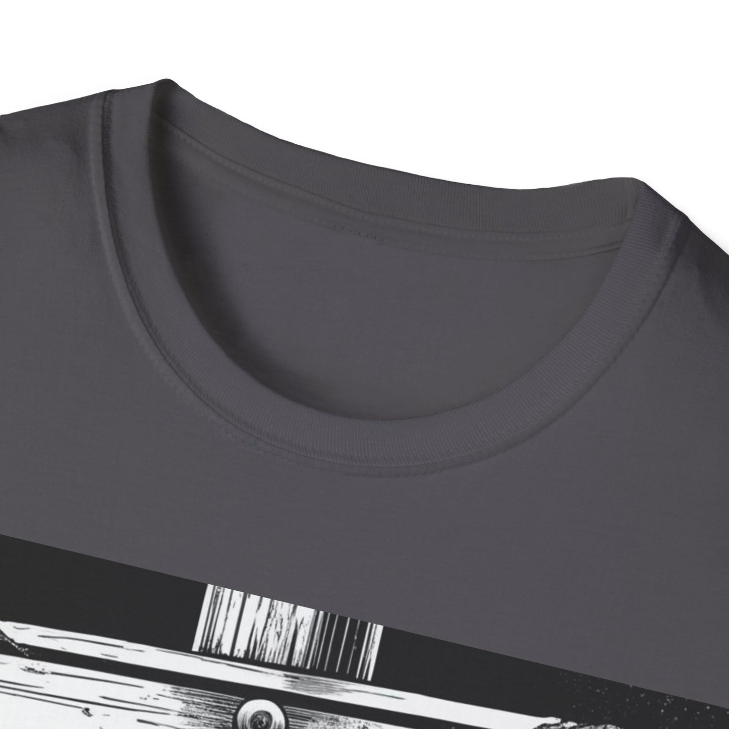 Unisex Softstyle T-Shirt, Unique Music Lover Graphic Tee, Cool Retro Concert Shirt, Vintage Band Fan Apparel, Gift for Musicians