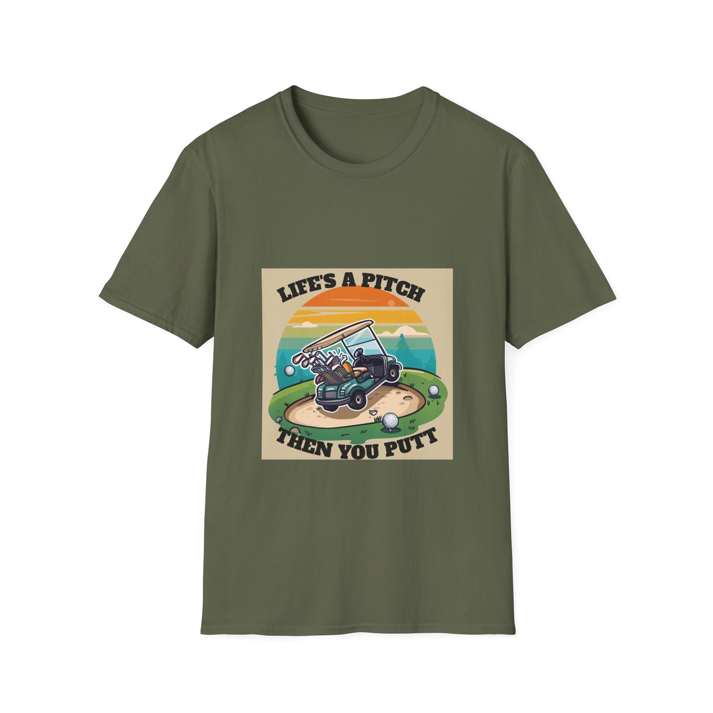 Golf-Themed Unisex T-Shirt | Perfect Gift for Golf Lovers, Outdoor Enthusiasts, Great Gift