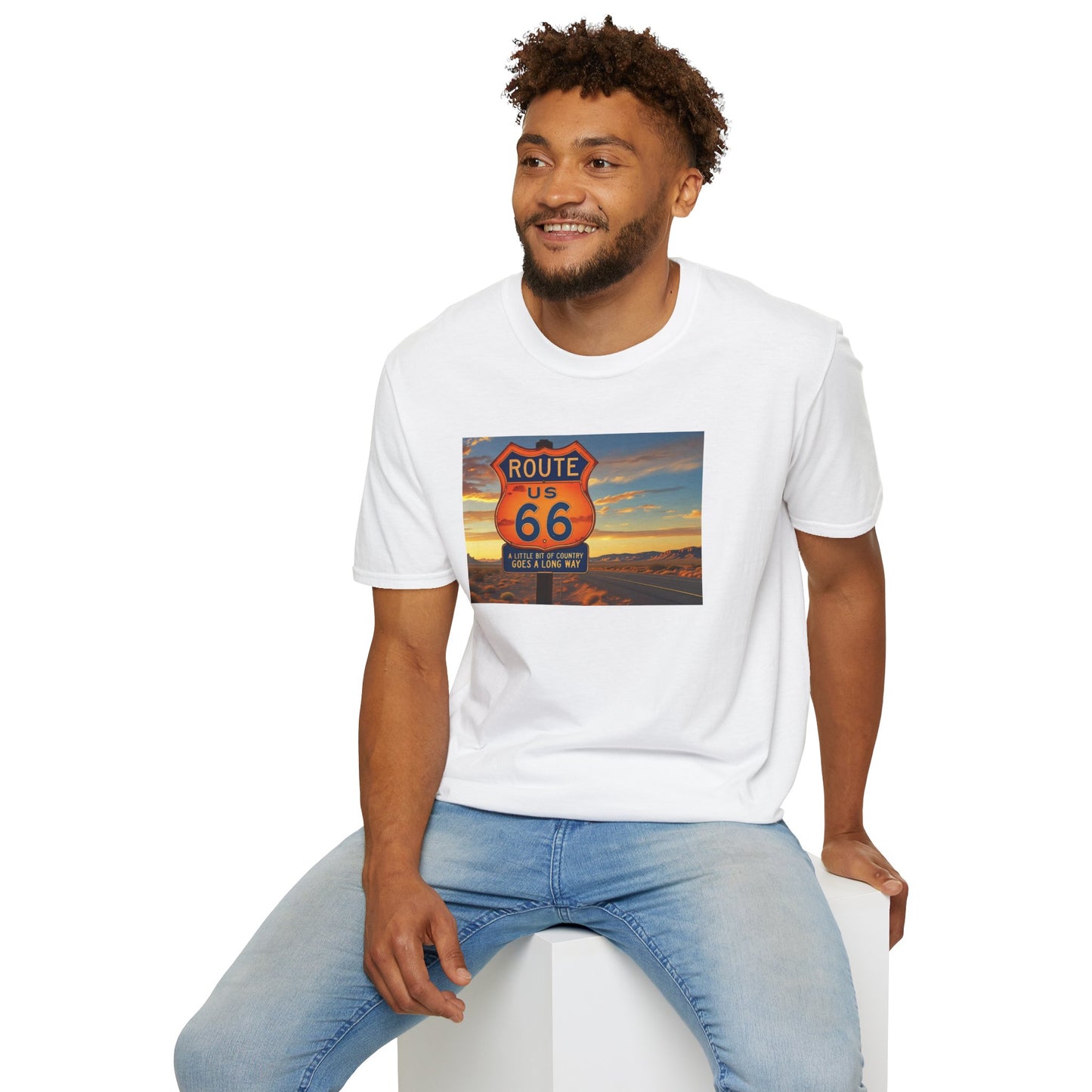 Route 66 Vintage Unisex T-Shirt | Retro Travel Tee, Road Trip Apparel, Adventure Gift, American Highway Shirt, Summer Casual Top