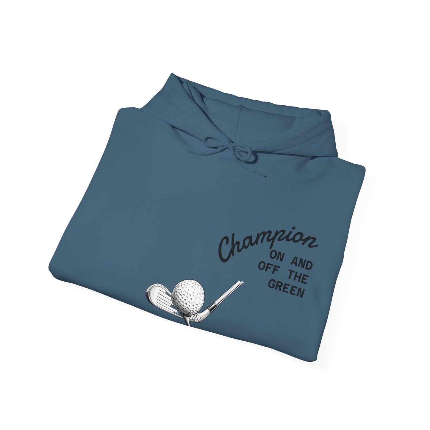 Golf Champion Hoodie, Unisex Golf Sweatshirt, Sports Gift for Him/Her, Casual Golf Apparel, Golf Lover Outfit