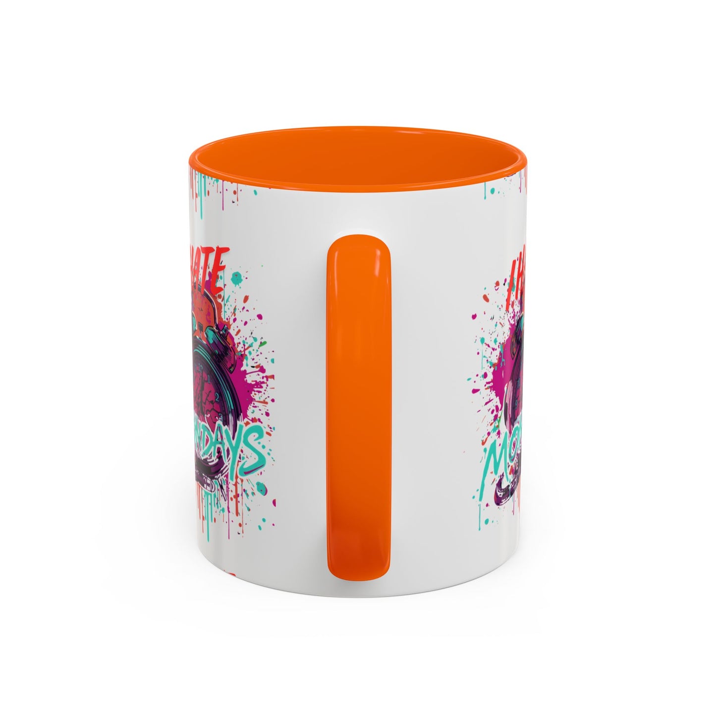 I Hate Mondays Accent Mug