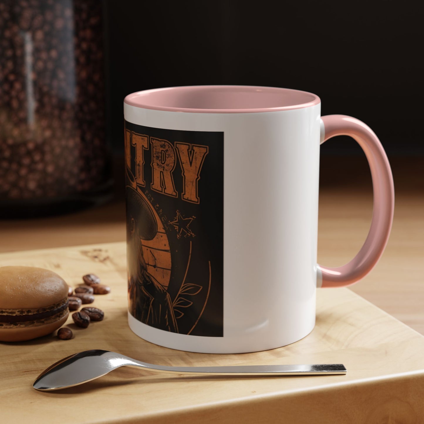 Rustic Country-Themed Accent Mug