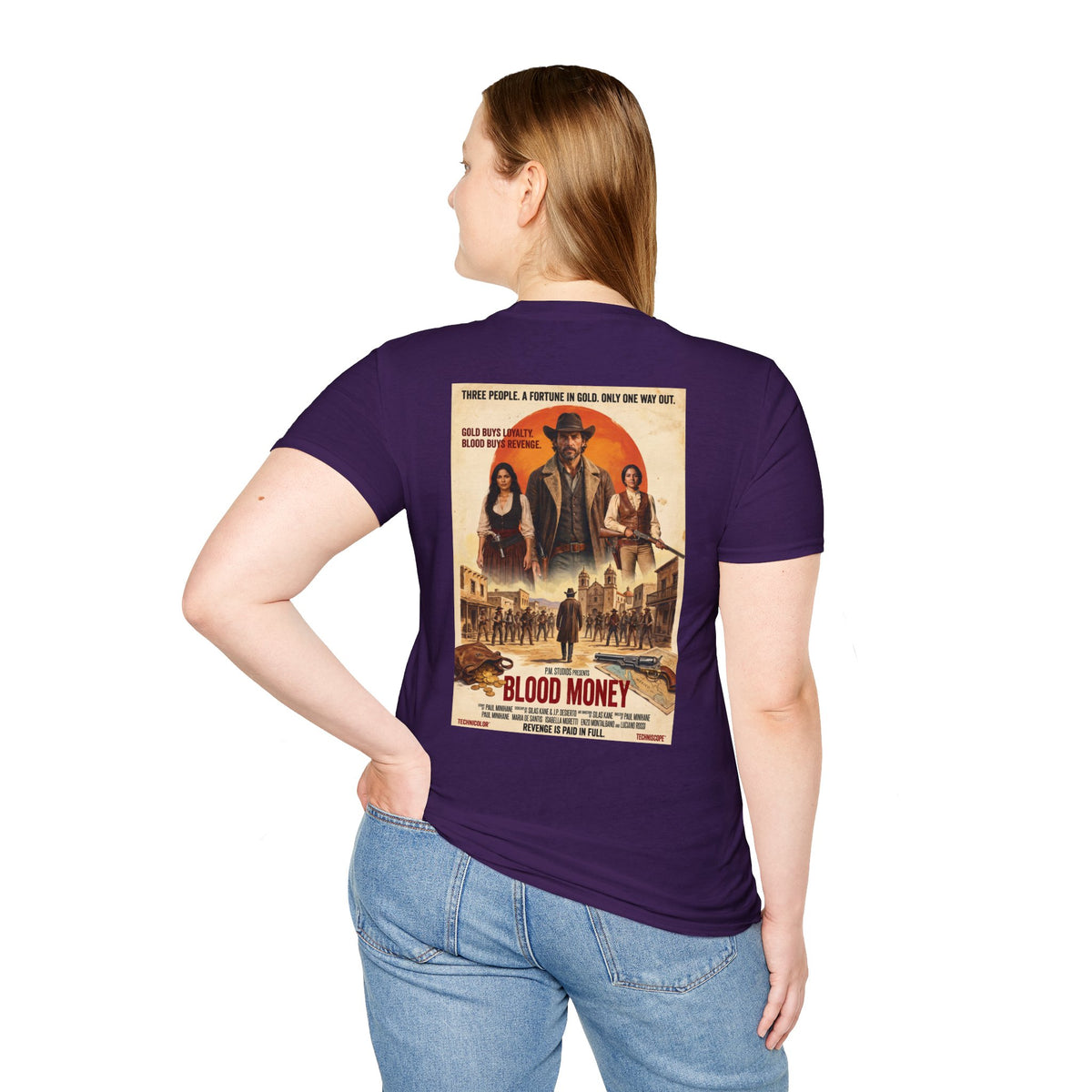 PM Pictures Blood Money T-Shirt – English Edition