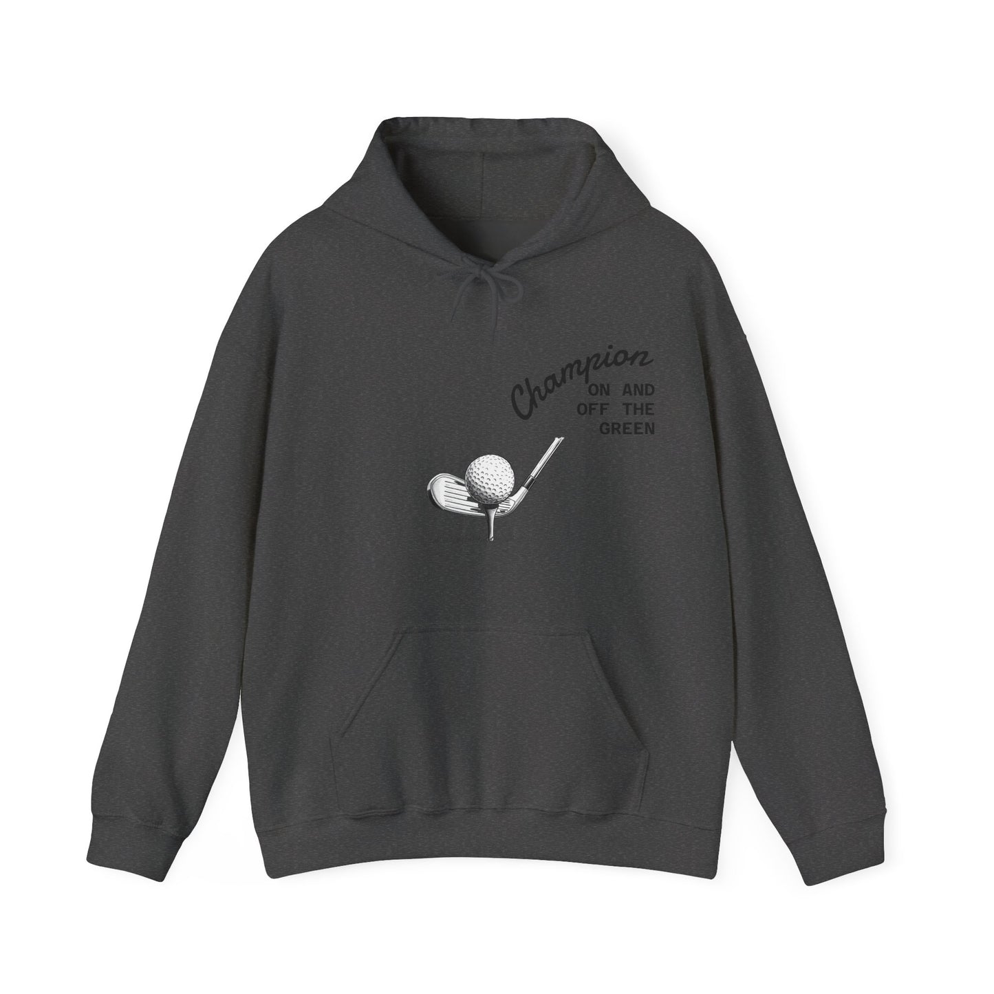 Golf Champion Hoodie, Unisex Golf Sweatshirt, Sports Gift for Him/Her, Casual Golf Apparel, Golf Lover Outfit