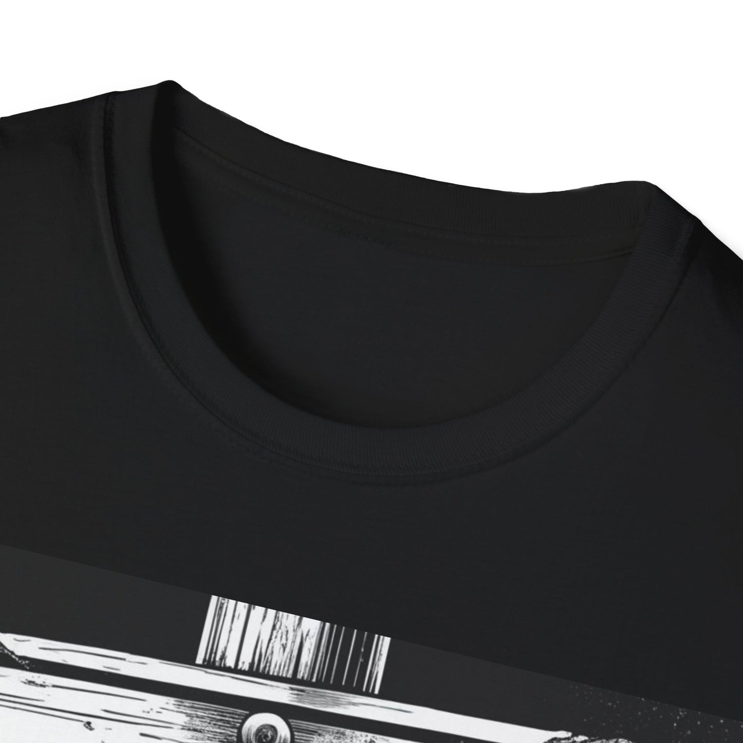 Unisex Softstyle T-Shirt, Unique Music Lover Graphic Tee, Cool Retro Concert Shirt, Vintage Band Fan Apparel, Gift for Musicians