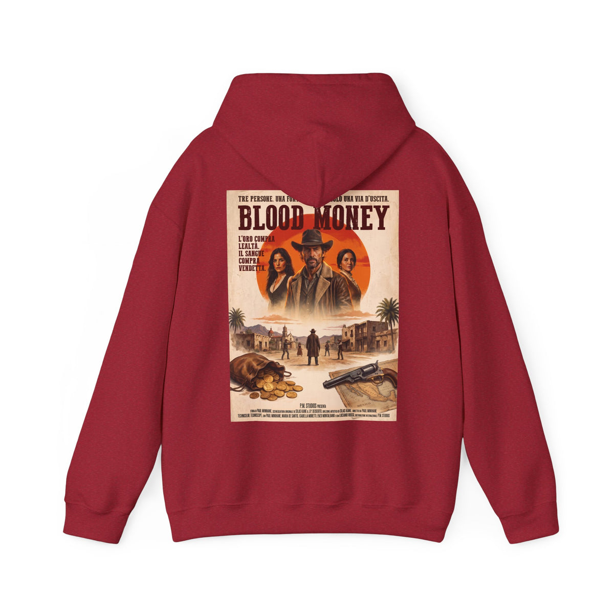 PM Pictures Blood Money Hoodie – Italian Collector's Edition