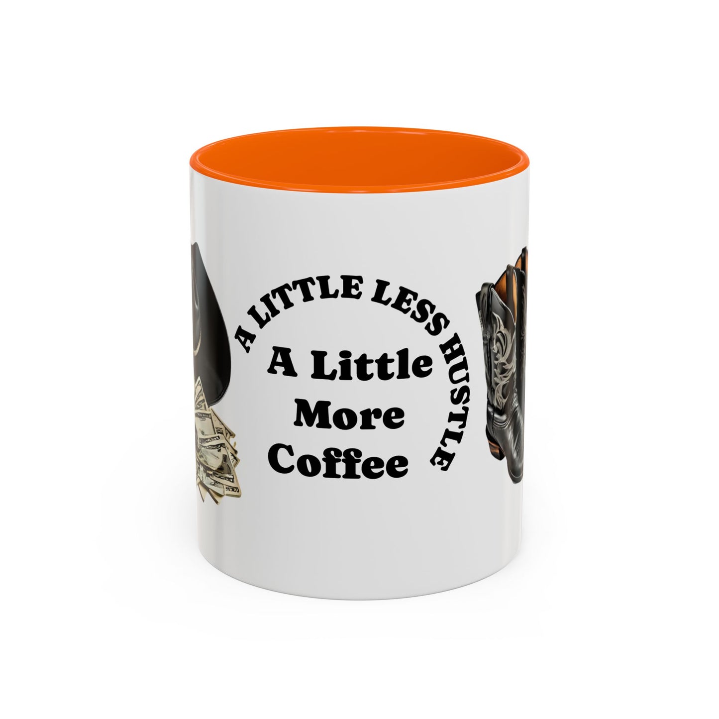 Accent Coffee Mug - Great for Coffee Lovers, Cowboys, Great Gift, Unique Mug for Home or Office