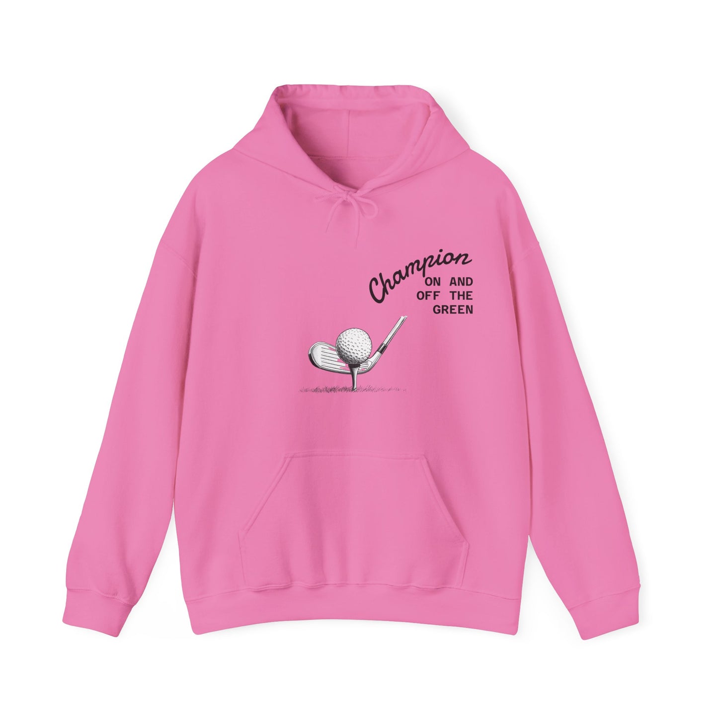 Golf Champion Hoodie, Unisex Golf Sweatshirt, Sports Gift for Him/Her, Casual Golf Apparel, Golf Lover Outfit