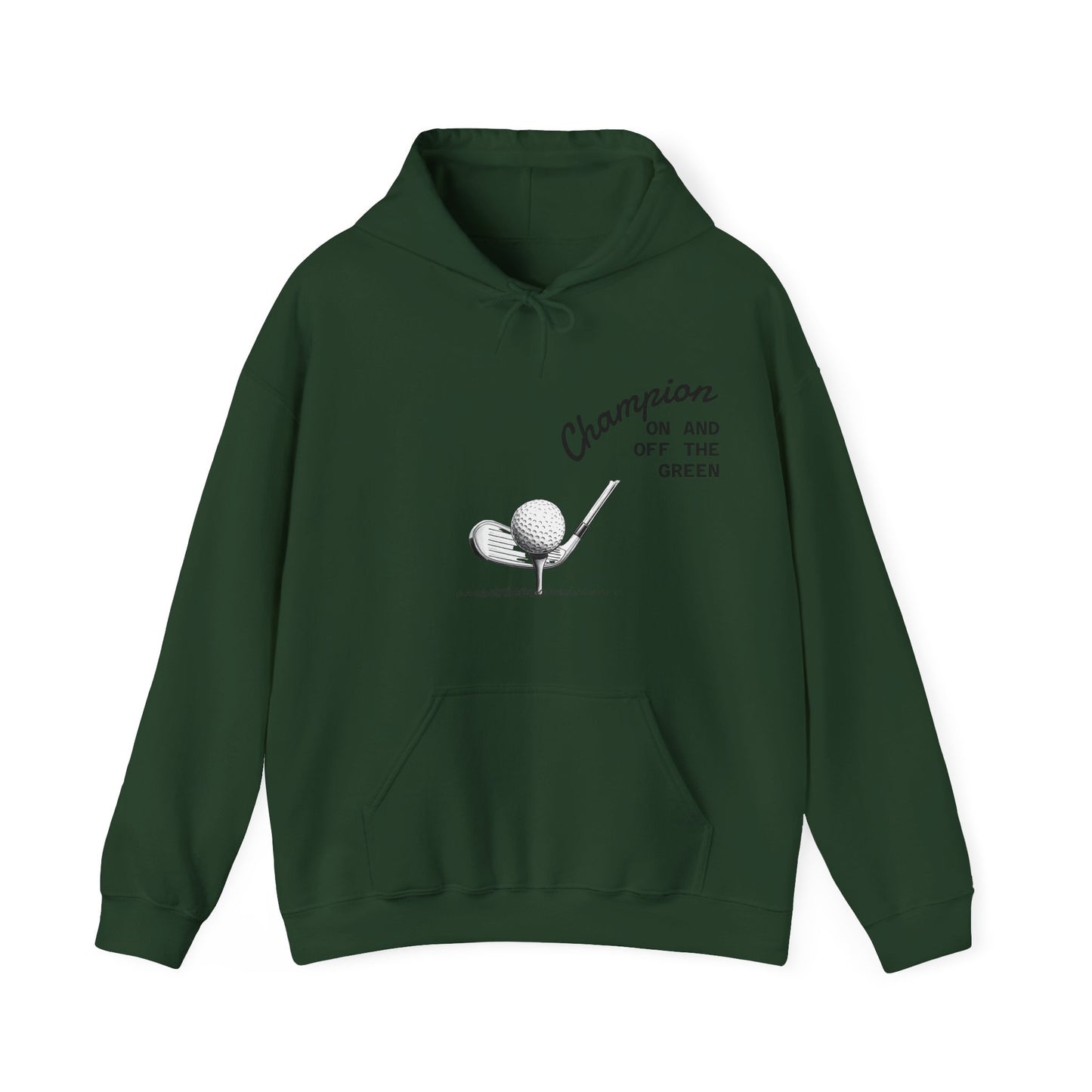 Golf Champion Hoodie, Unisex Golf Sweatshirt, Sports Gift for Him/Her, Casual Golf Apparel, Golf Lover Outfit