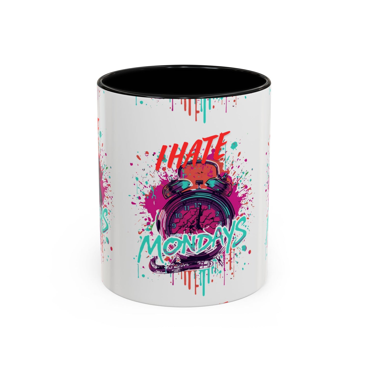 I Hate Mondays Accent Mug