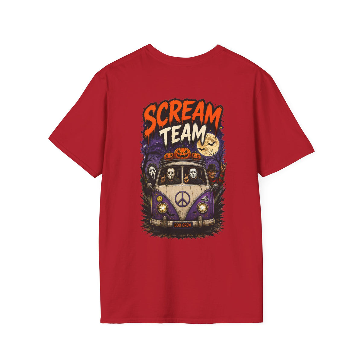 Scream Team Halloween T-Shirt – Unisex Horror Gamer Tee