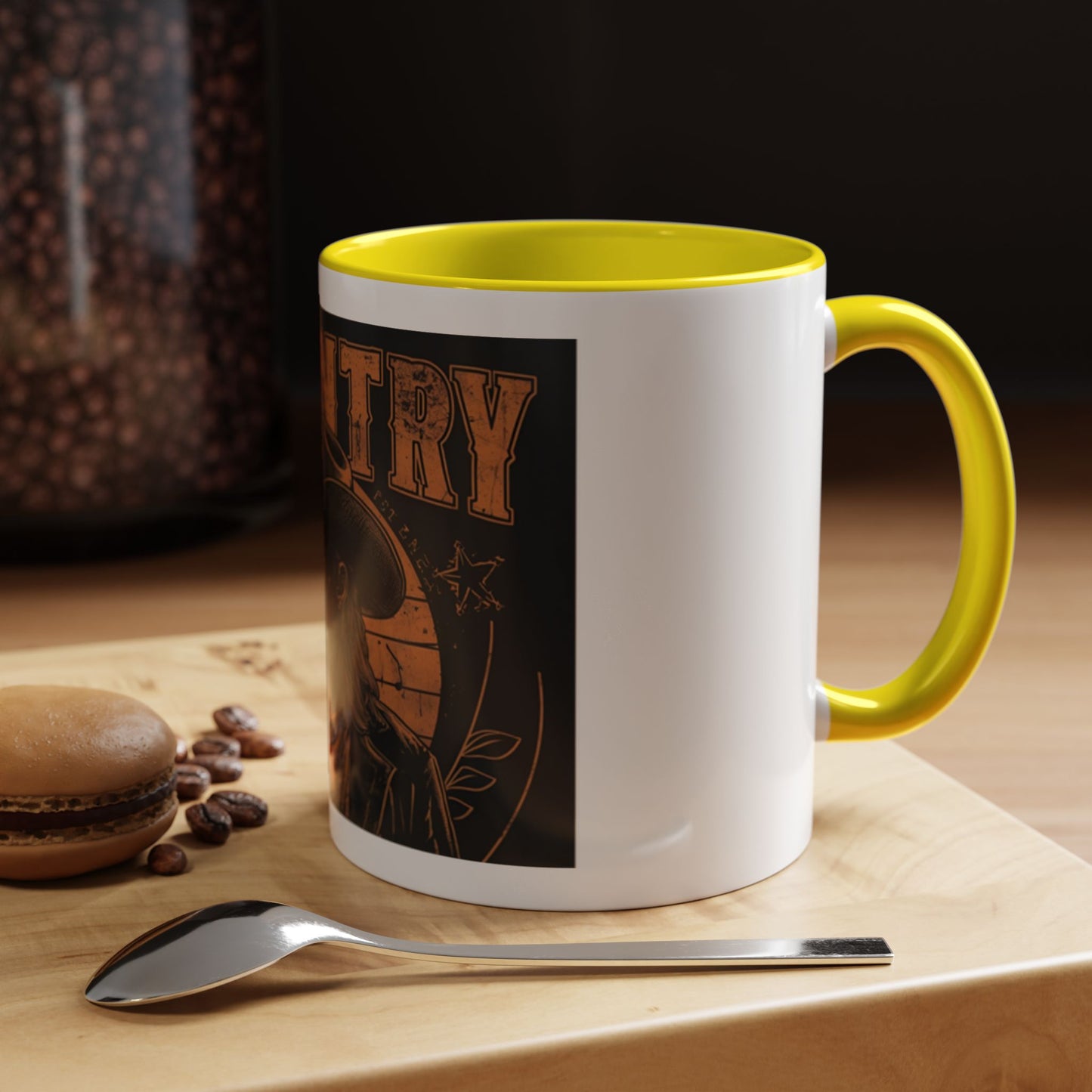 Rustic Country-Themed Accent Mug