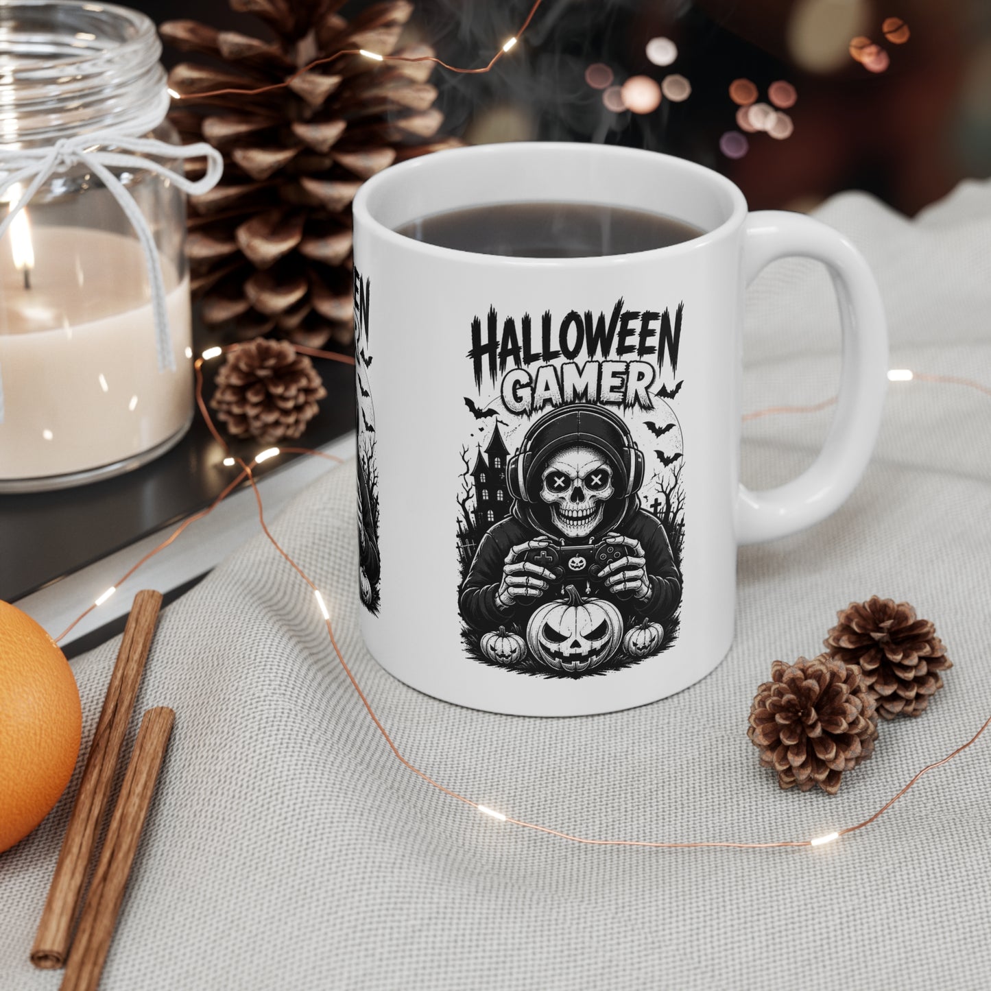 Halloween-Gamer-Tasse