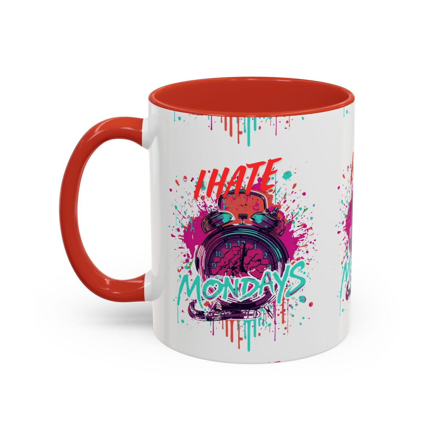 I Hate Mondays Accent Mug