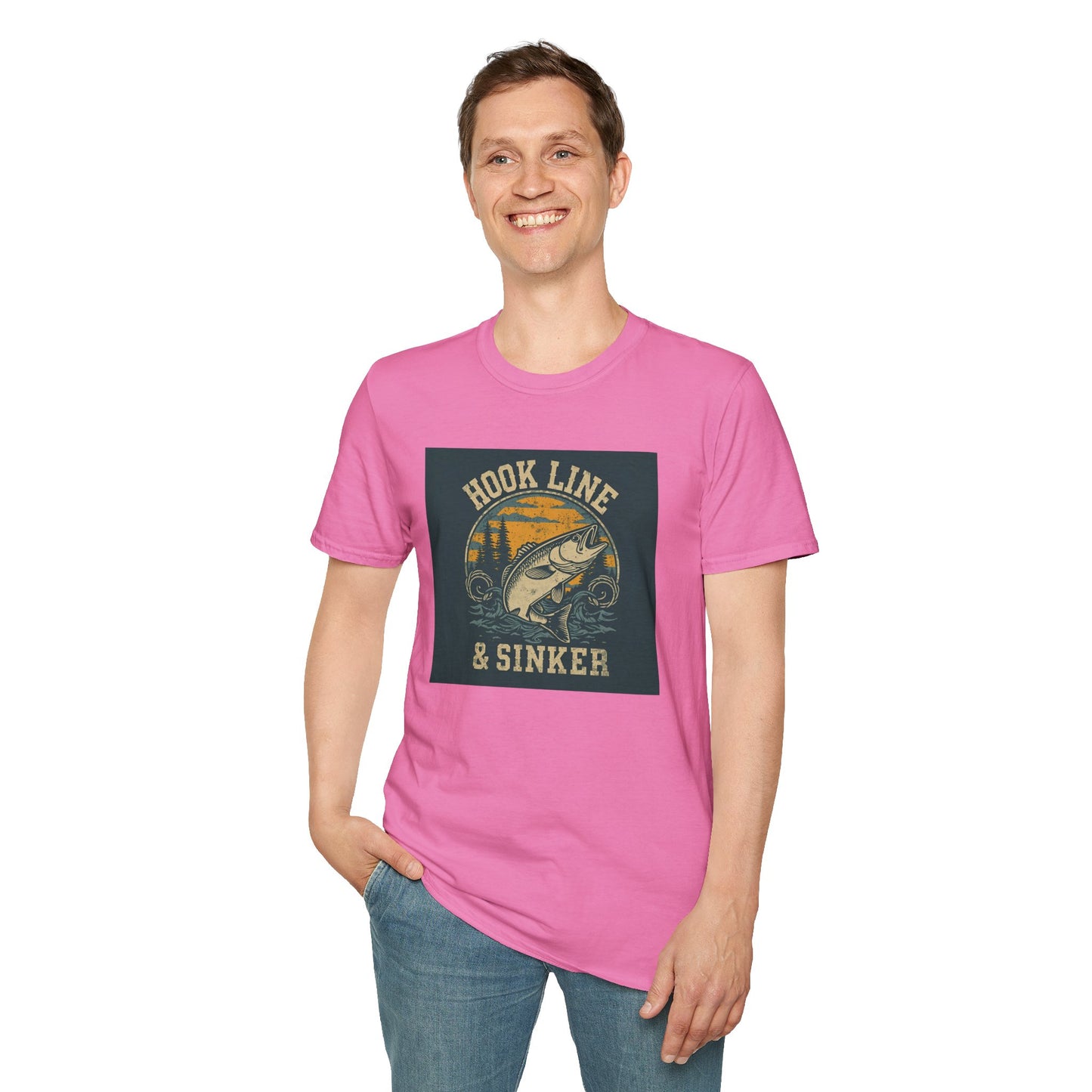 Hook Line & Sinker Fishing T-Shirt for Outdoors Enthusiasts