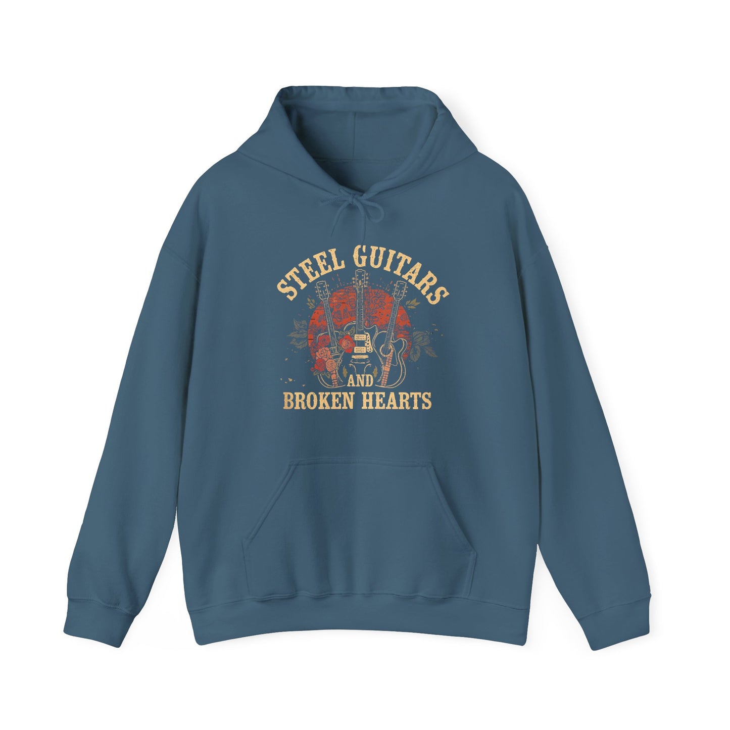 Unisex Hoodie - Steel Guitars and Broken Hearts