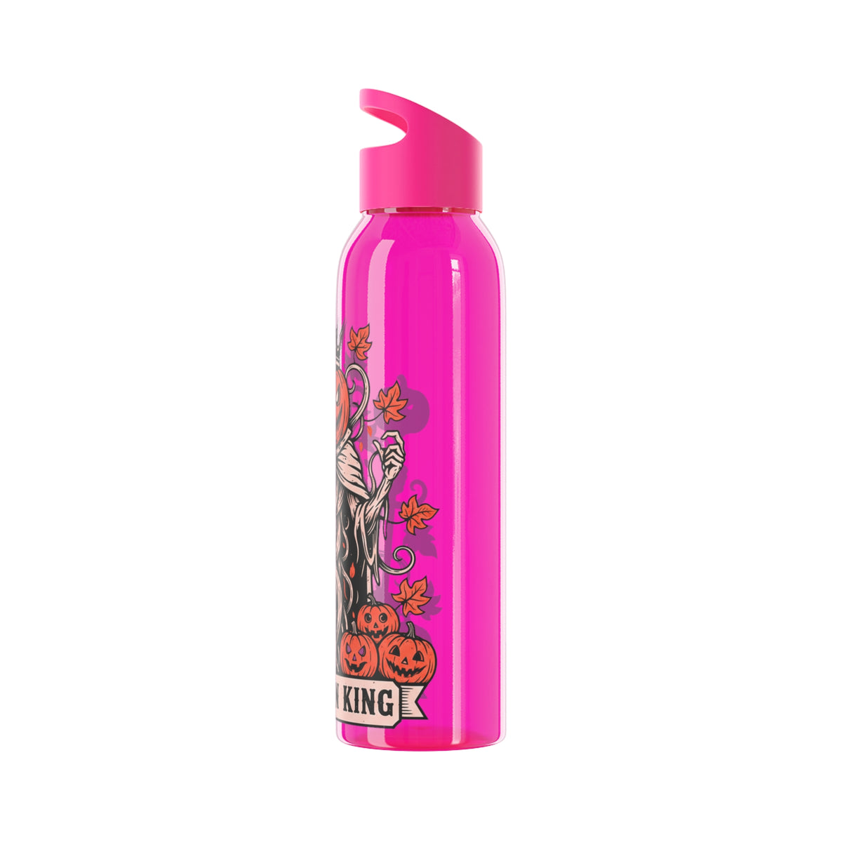 Pumpkin King Halloween Water Bottle โ Spooky Reusable Drinks Bottle