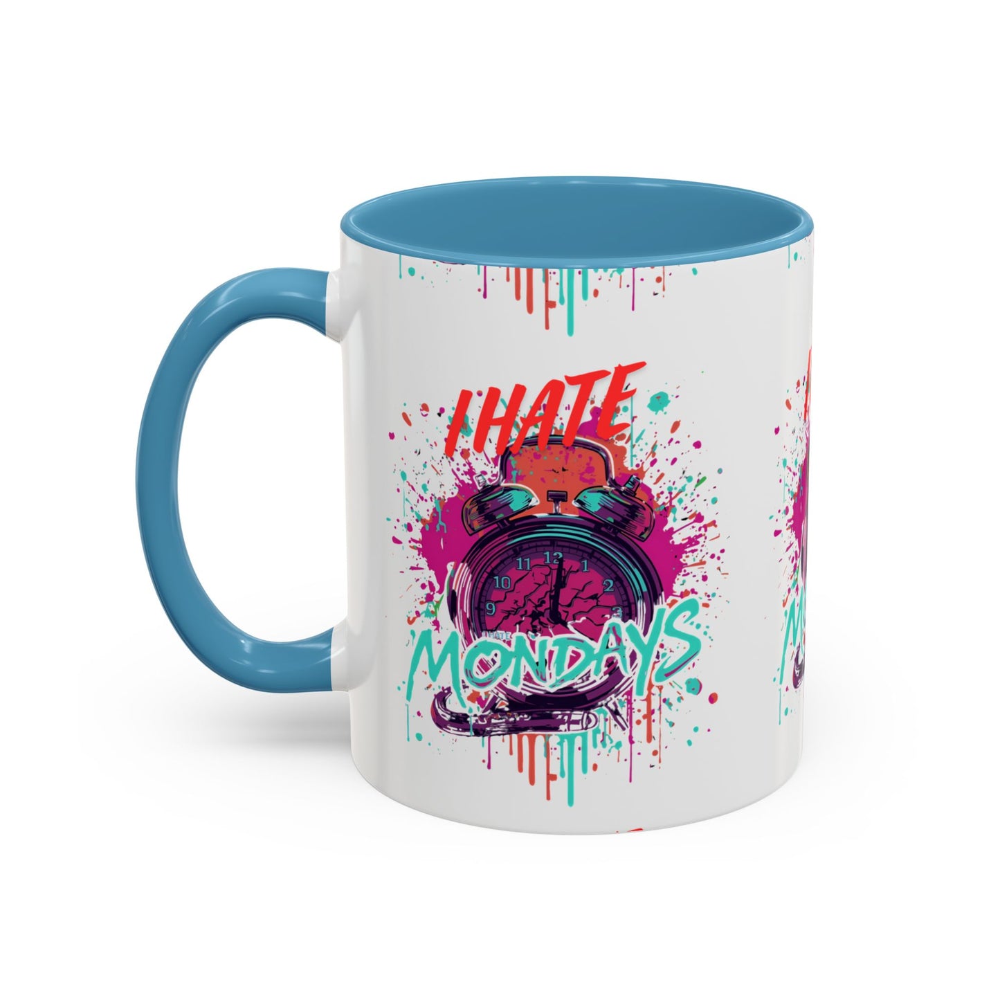 I Hate Mondays Accent Mug