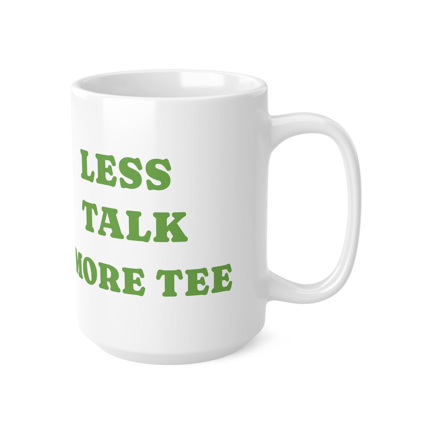Golf-Themed Mug - Perfect Gift for Golf Lovers, Less Talk More Golf, 11oz 15oz Ceramic Cup, Sports Enthusiast Kitchenware