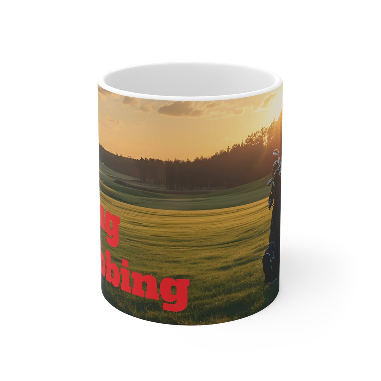 Golf Lover Mug, Perfect for Gifts, Clubbing and Golfing Enthusiasm, Funny Mug, Sports Merchandise