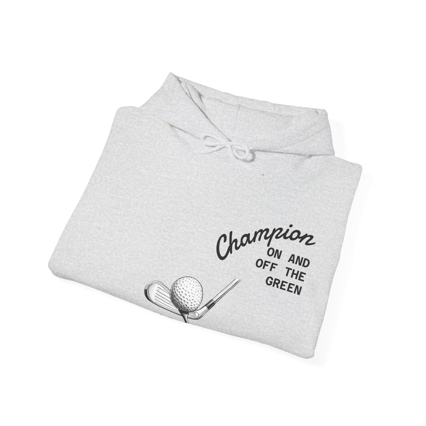 Golf Champion Hoodie, Unisex Golf Sweatshirt, Sports Gift for Him/Her, Casual Golf Apparel, Golf Lover Outfit