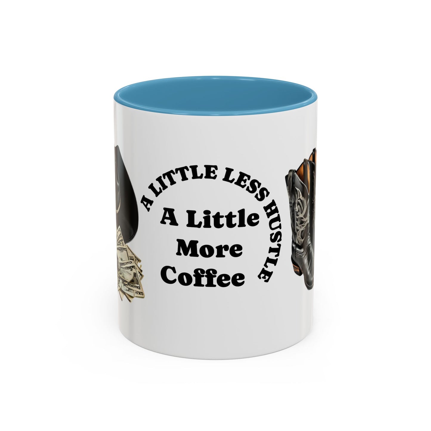 Accent Coffee Mug - Great for Coffee Lovers, Cowboys, Great Gift, Unique Mug for Home or Office