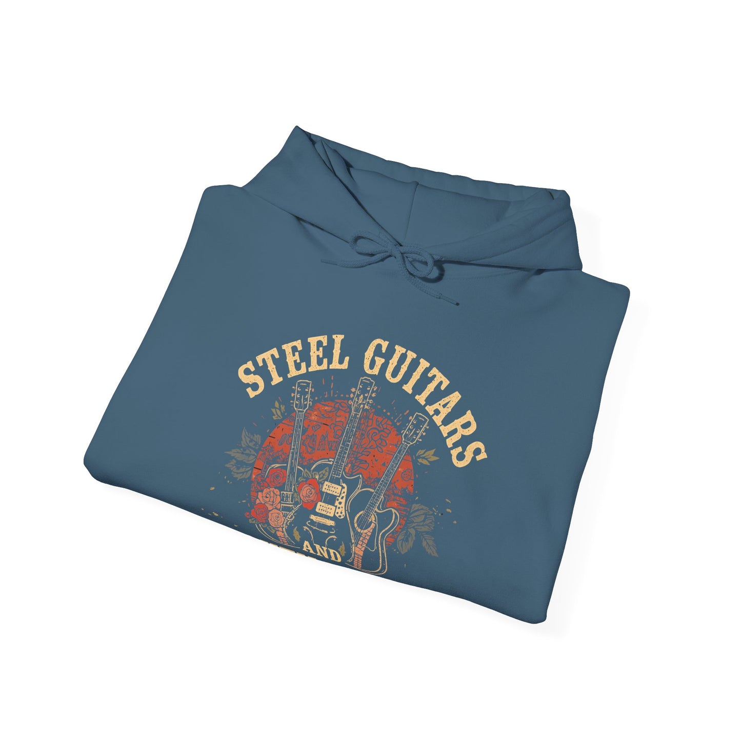 Unisex Hoodie - Steel Guitars and Broken Hearts