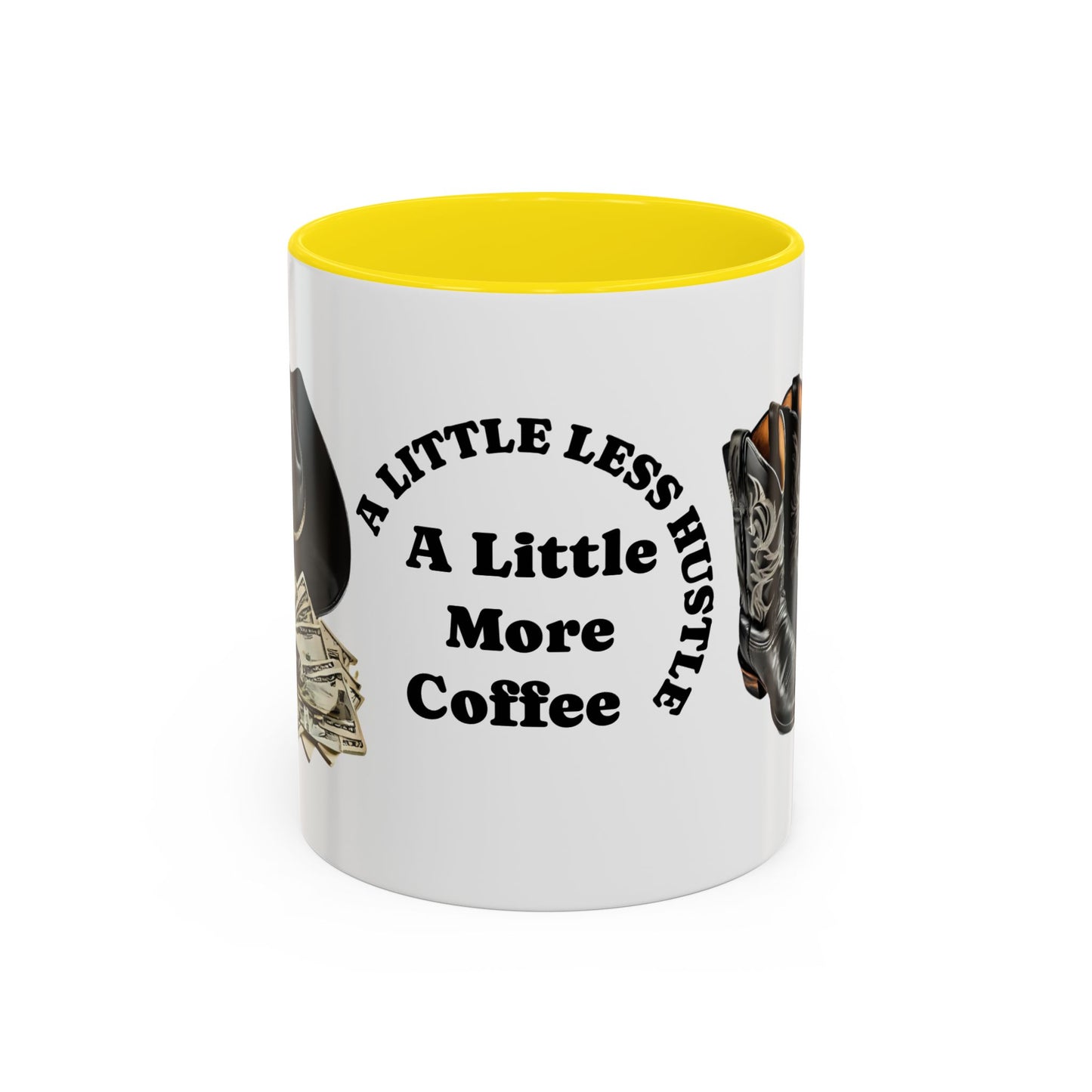 Accent Coffee Mug - Great for Coffee Lovers, Cowboys, Great Gift, Unique Mug for Home or Office