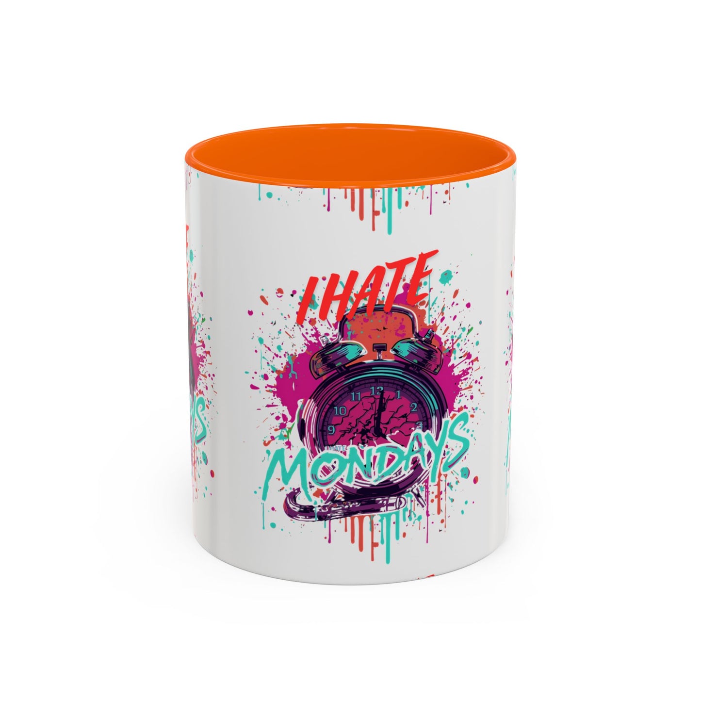 I Hate Mondays Accent Mug