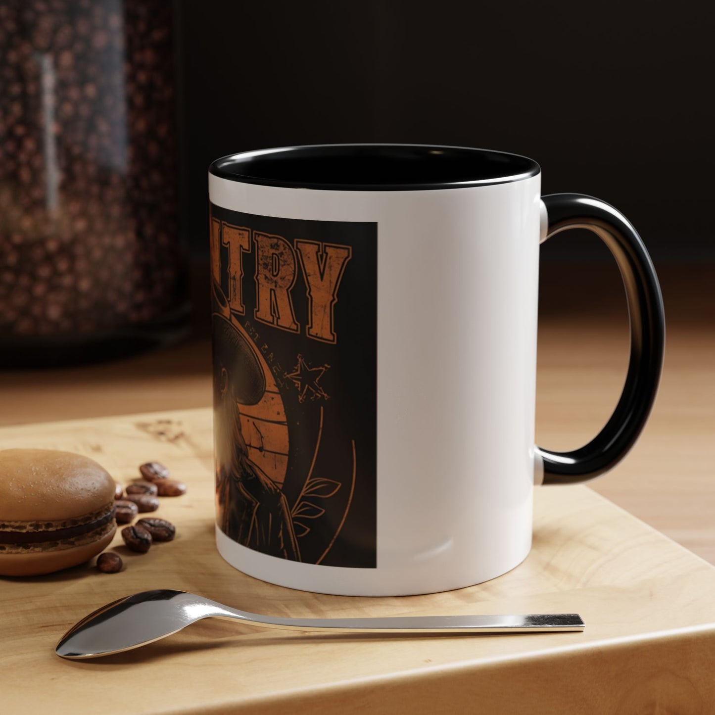 Rustic Country-Themed Accent Mug