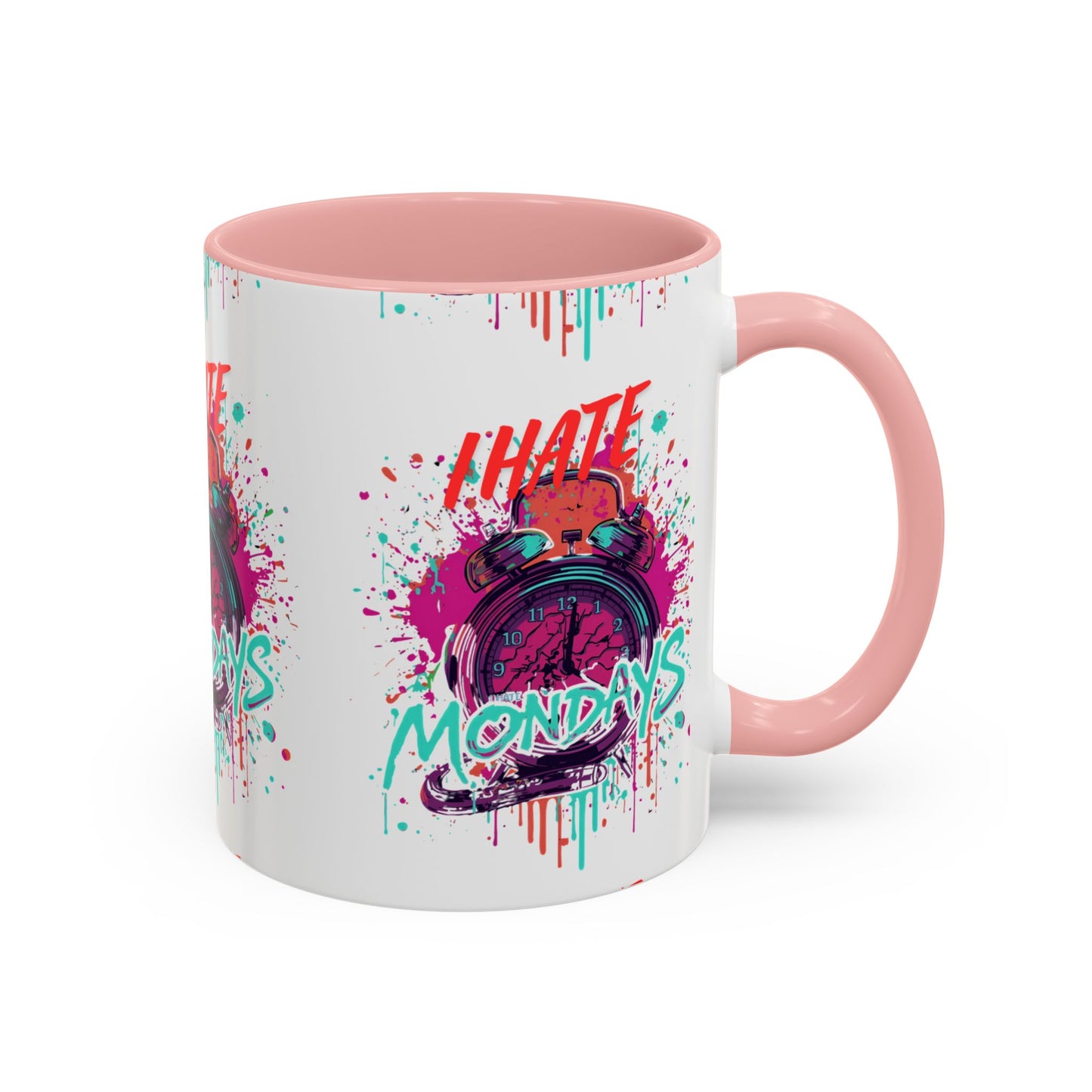 I Hate Mondays Accent Mug