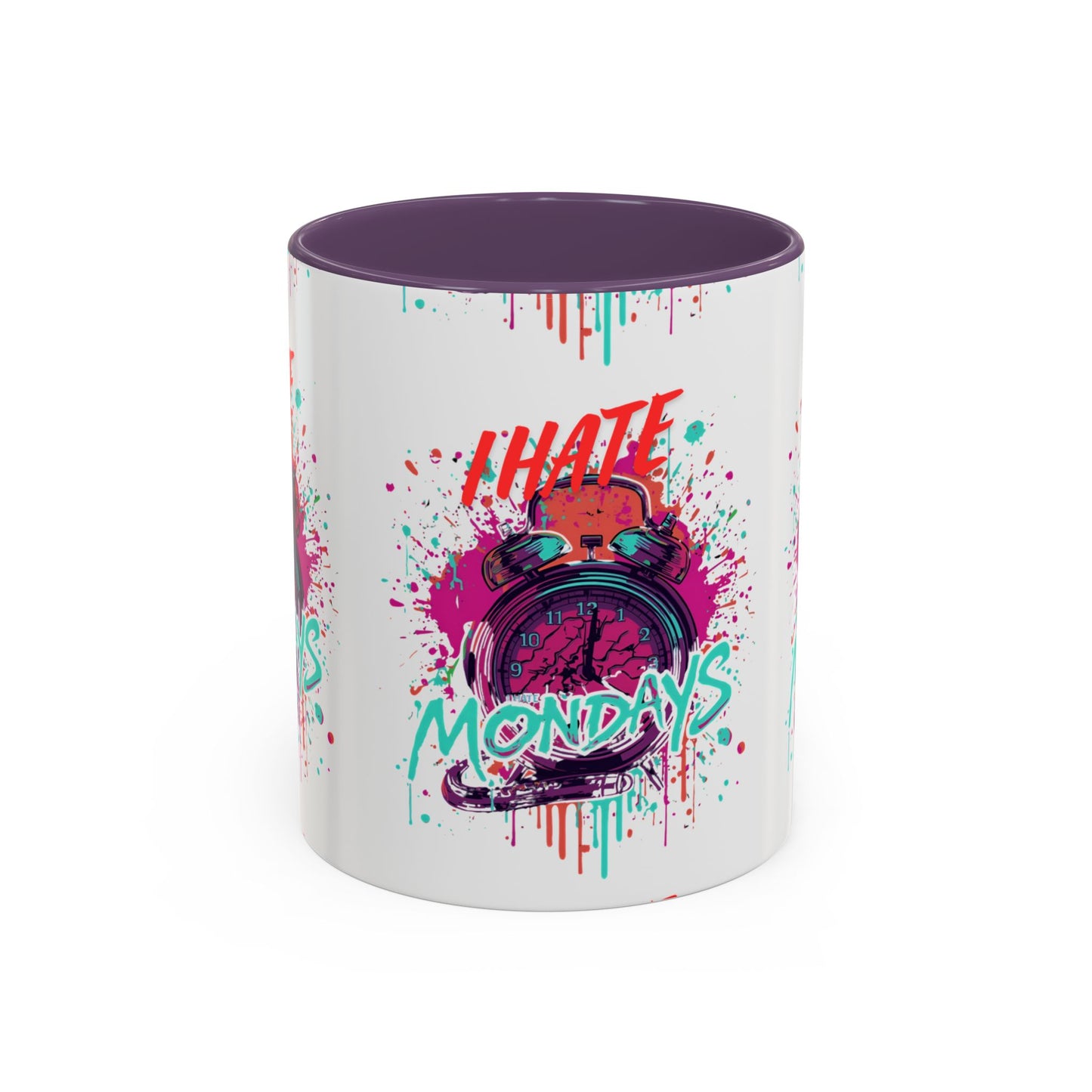 I Hate Mondays Accent Mug