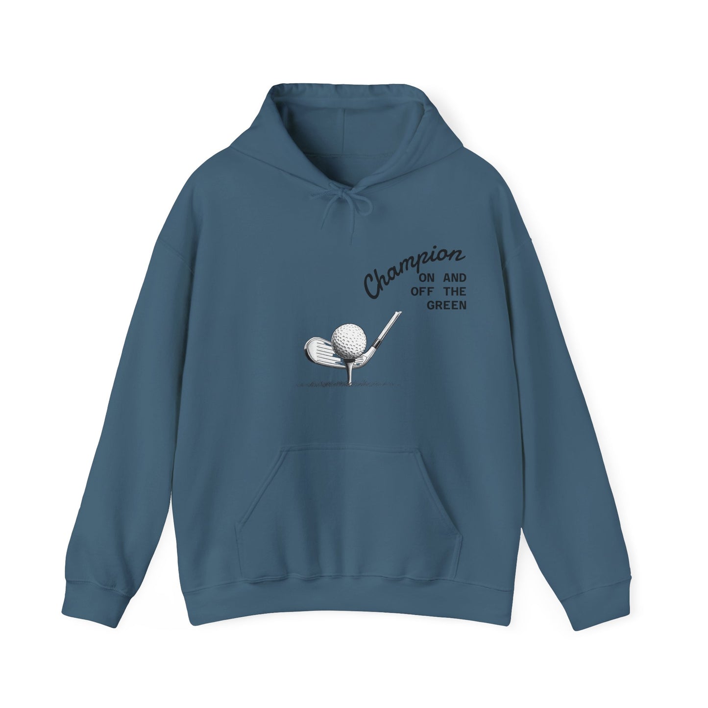 Golf Champion Hoodie, Unisex Golf Sweatshirt, Sports Gift for Him/Her, Casual Golf Apparel, Golf Lover Outfit