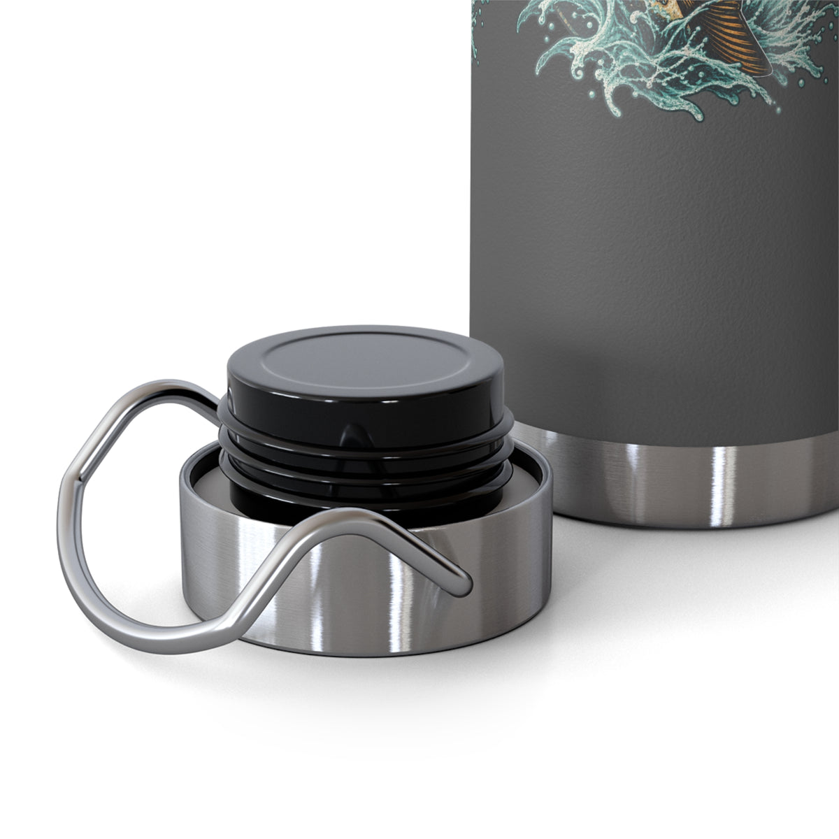 Reel Cool Insulated Flask – Retro Fishing Flask
