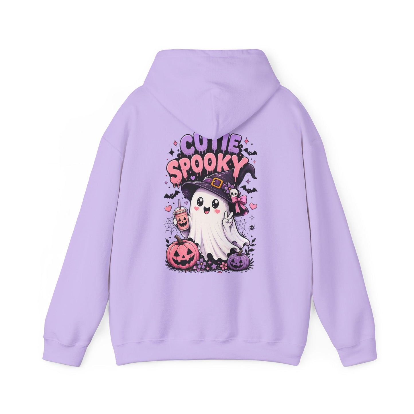 Cute Spooky Ghost Hoodie - SJM Print Store